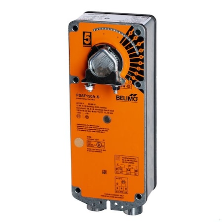 Belimo 120v 180# ON/OFF S/R Actuator FSAF120A-S